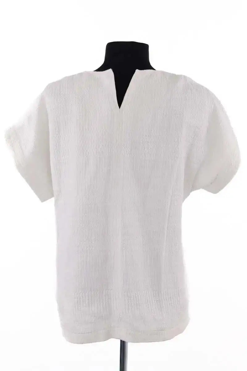 Top sans manche Gerard Darel Blanc en Coton
