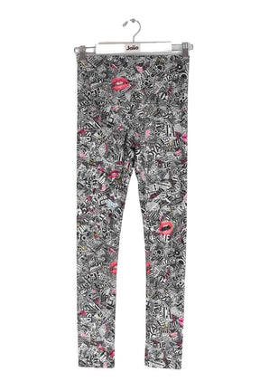 Leggings PATTES DE VELOURS  Noir