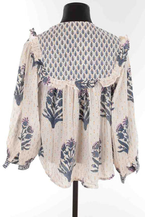 Blouses SZ Blockprints  Blanc