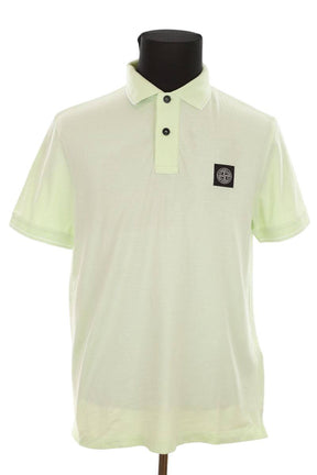Polo Stone Island  Vert