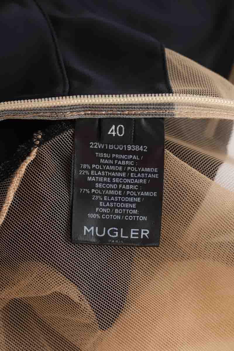 Top Mugler  Noir