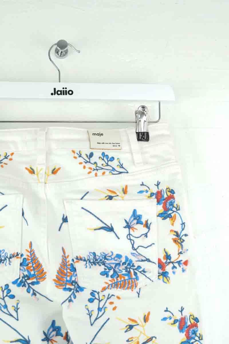 Slim Maje  Blanc
