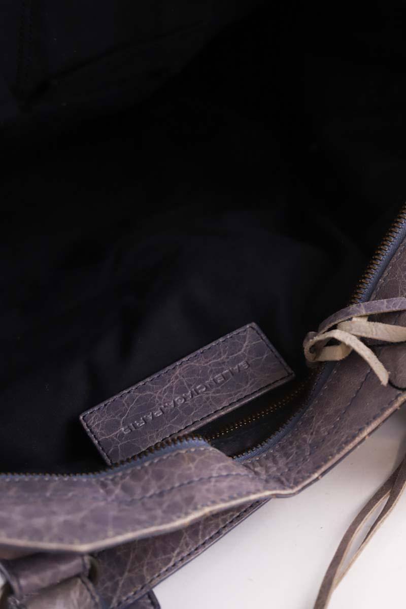 Sacs à main Balenciaga City Gris