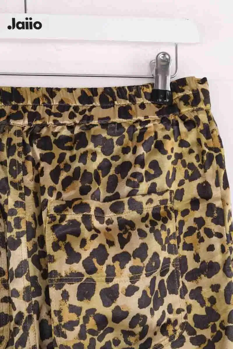 Pantalon Leon & Harper Doré en Viscose