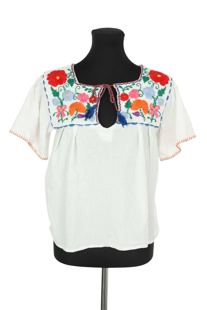 Blouses Antik Batik  Blanc