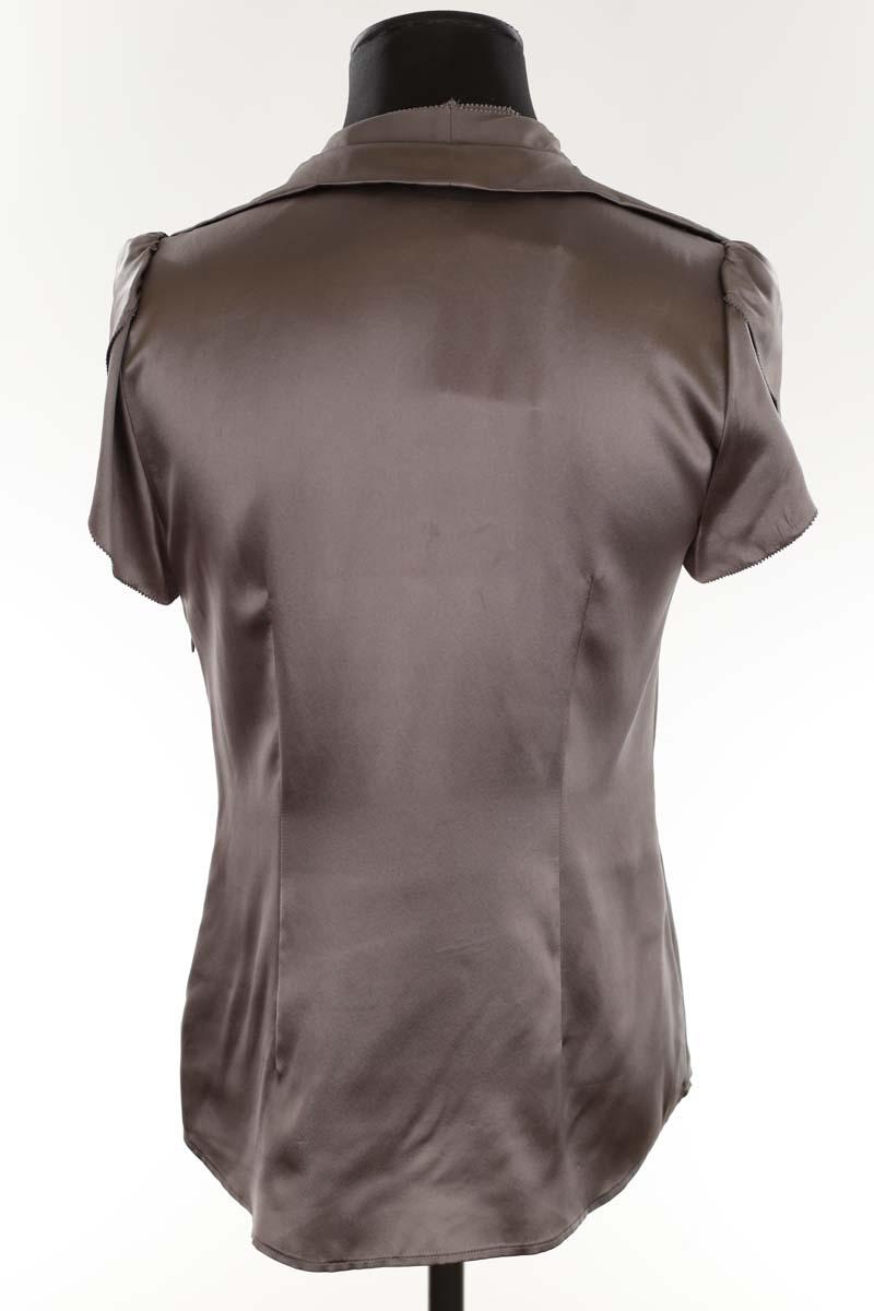 Blouse En Soie BCBG Max Azria - Taille 34, Bleu, Occasion Très Bon état
