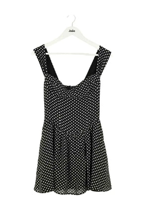 Robe Reformation Noir en Viscose, taille S - Seconde Main