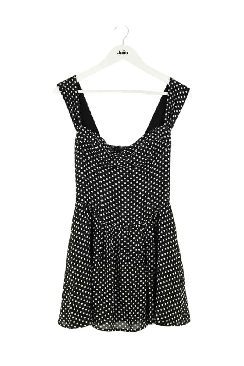 Robe Reformation Noir en Viscose, taille S - Seconde Main