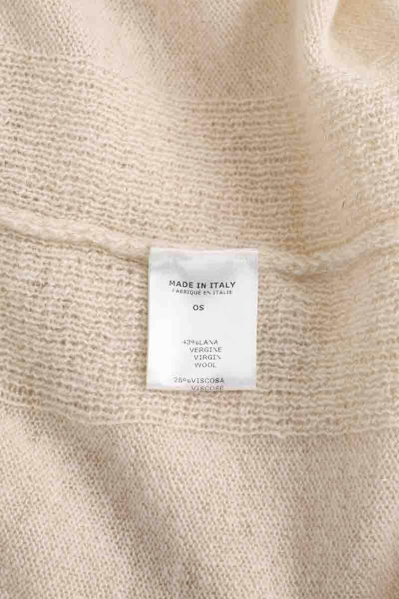 Poncho Calarena  Blanc