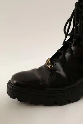Boots à lacets Tod's Noir en Cuir