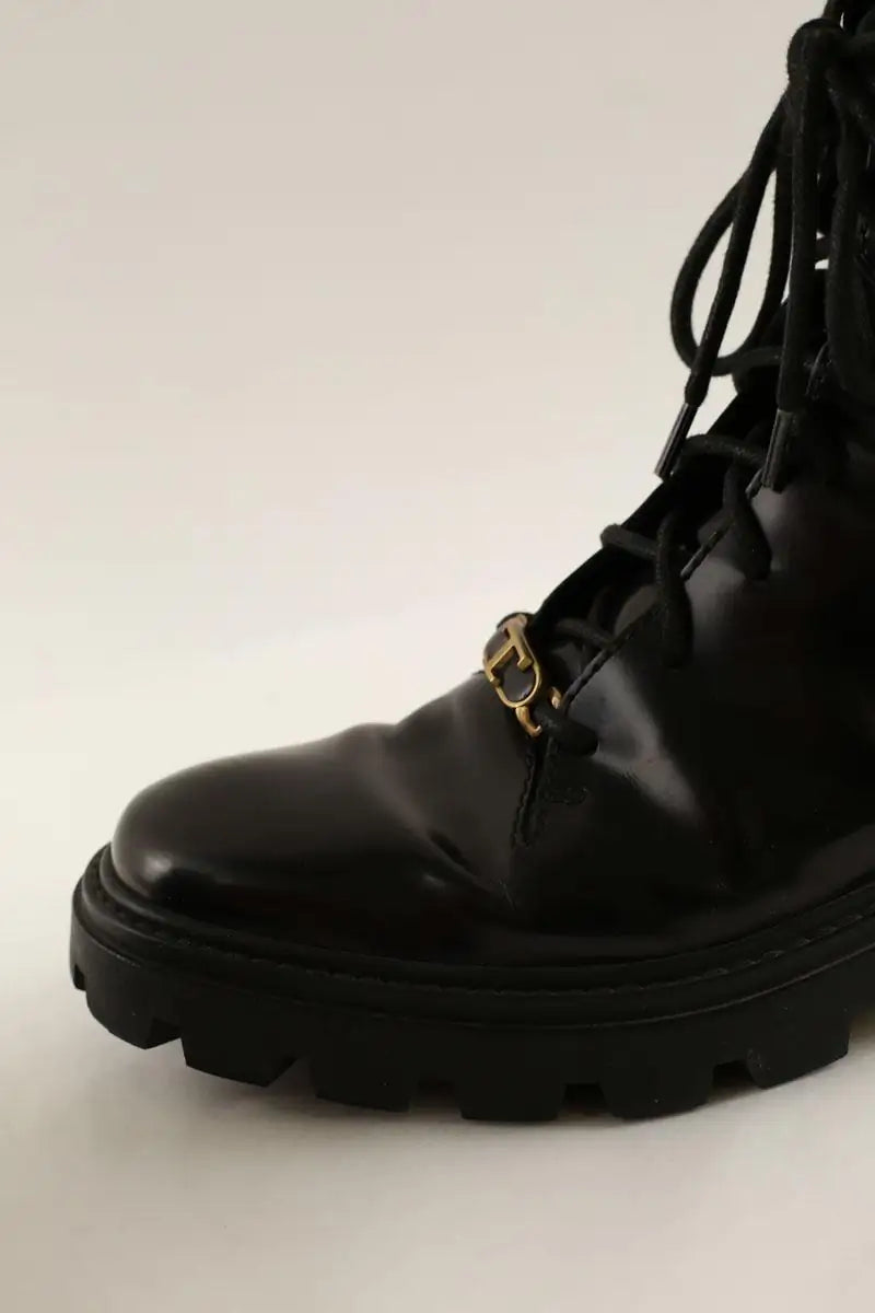 Boots à lacets Tod's Noir en Cuir
