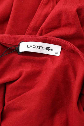 T-shirts Lacoste  Rouge
