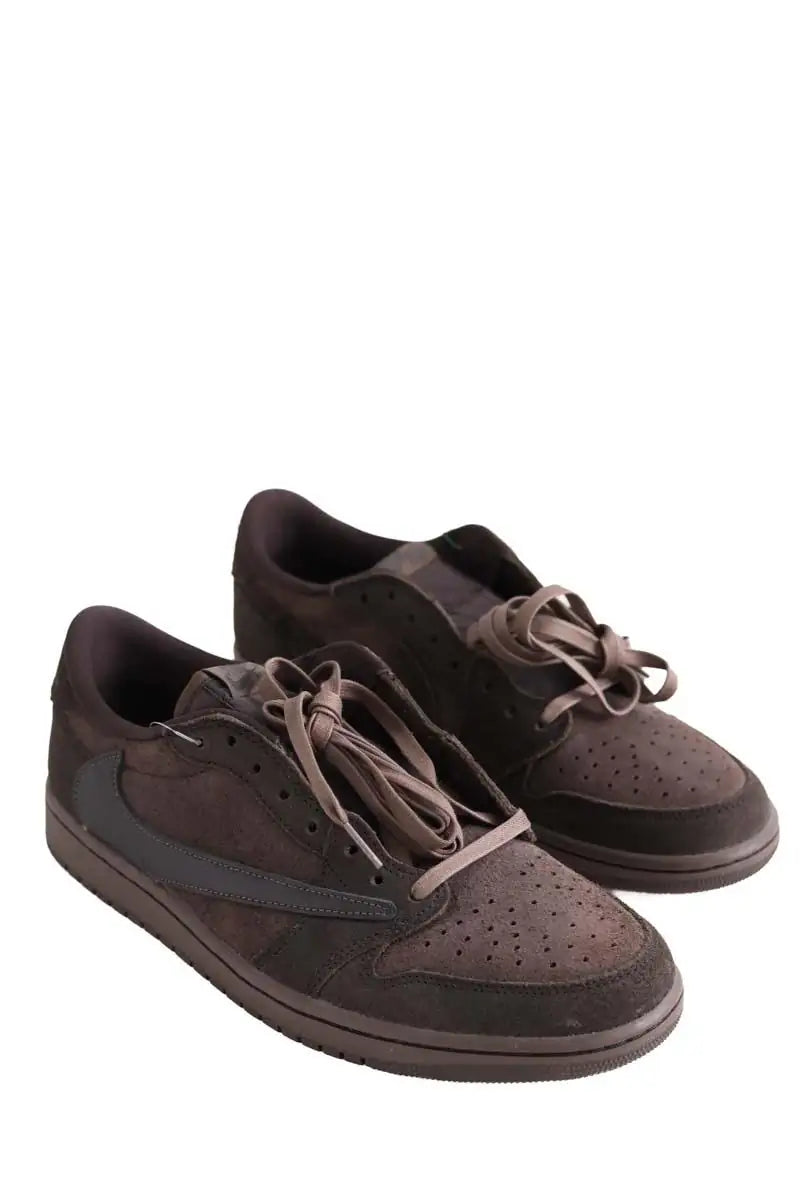 Baskets basses Nike Travis Scott Velvet Brown Marron en Daim
