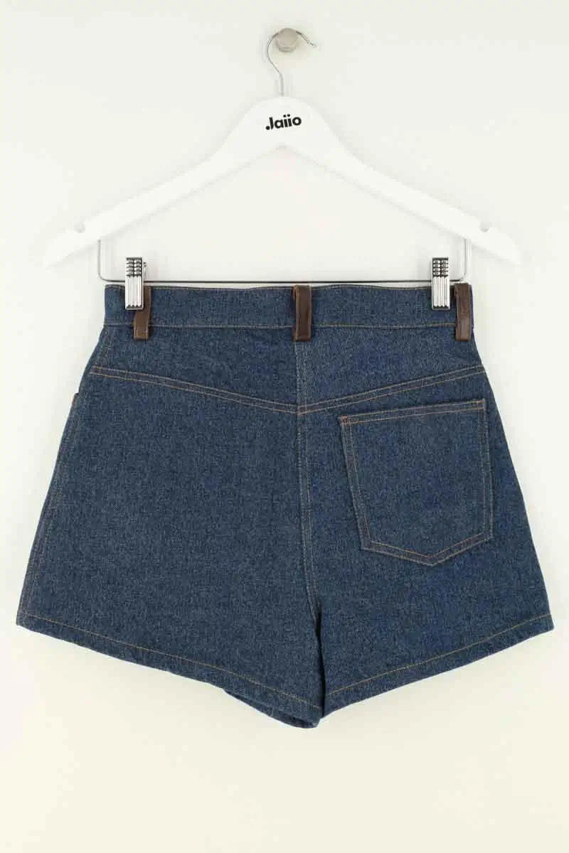 Mini short Sandro Bleu en Coton