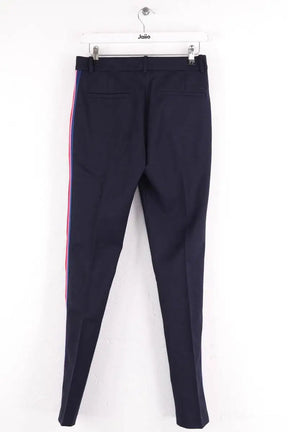 Pantalon droit Lacoste Bleu en Laine