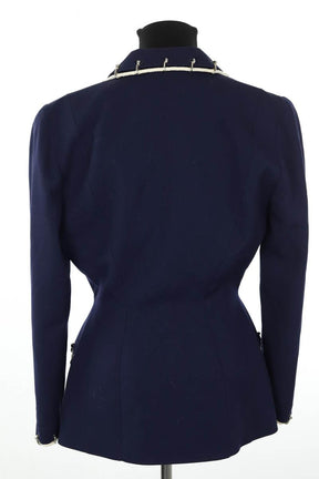 Blazers Mugler  Bleu