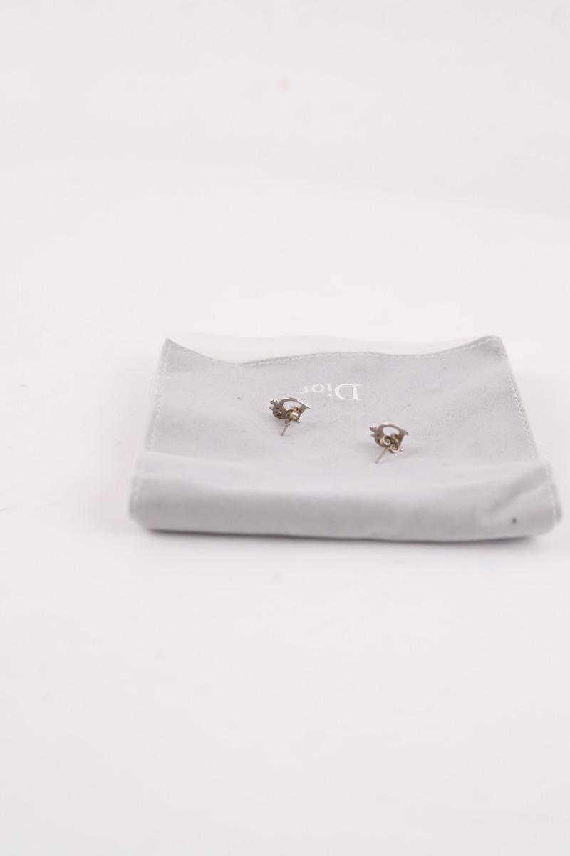 Boucles d'oreilles Dior  Argent
