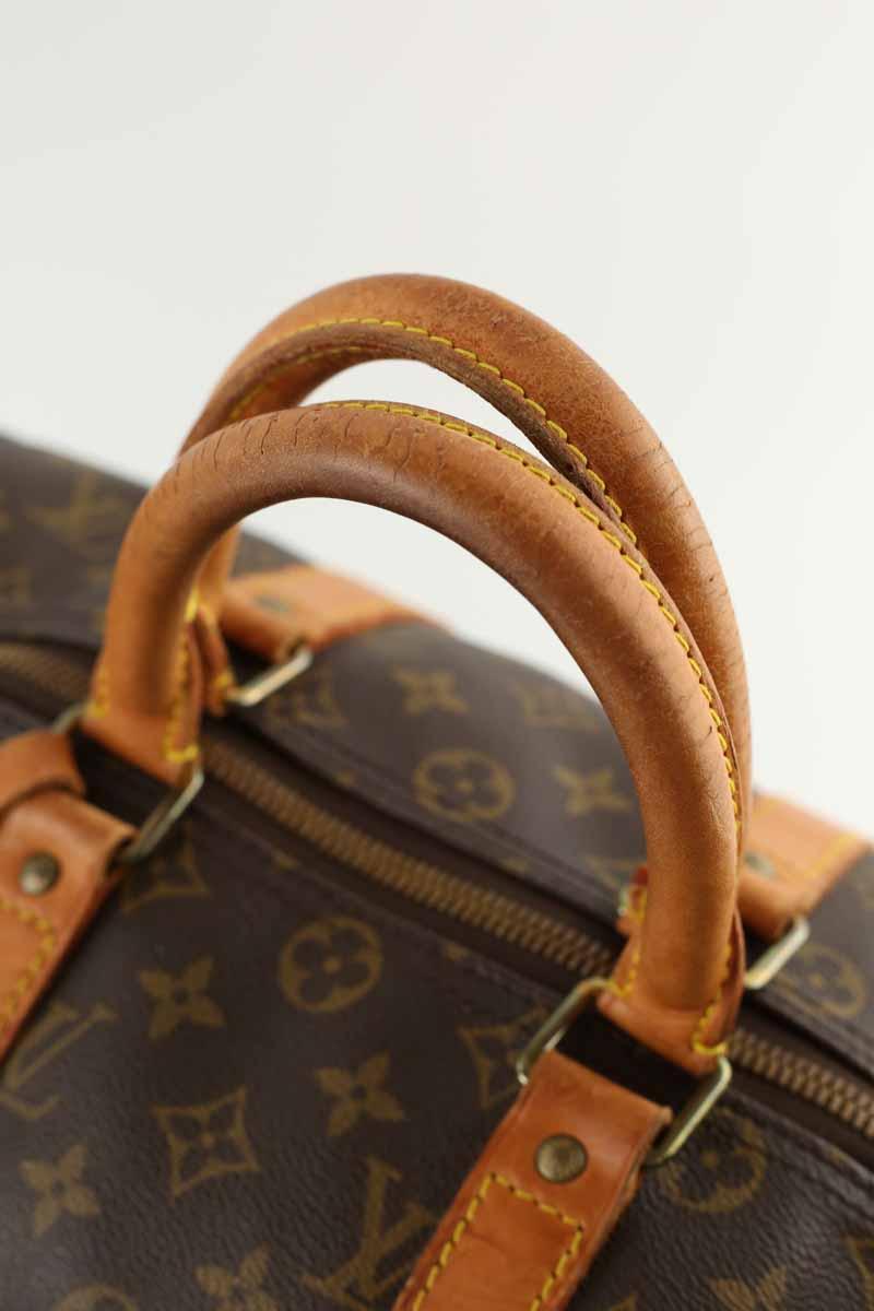 Sac de voyage Louis Vuitton Keepall Marron