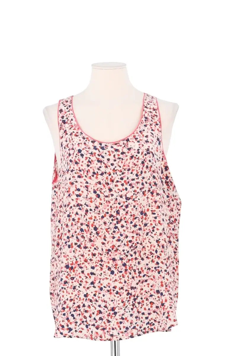 Top sans manche Gerard Darel Multicolore en Soie, taille L - Seconde Main