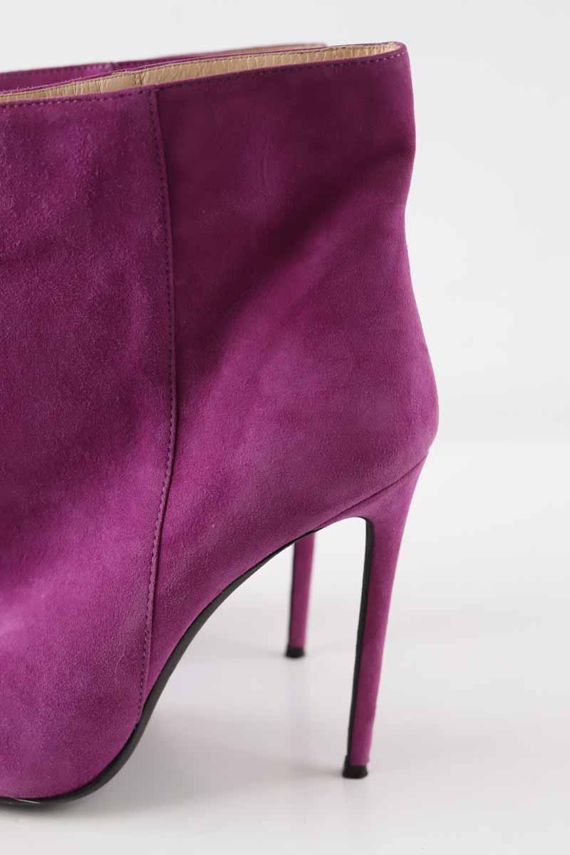 Bottes ouvertes Off White  Violet