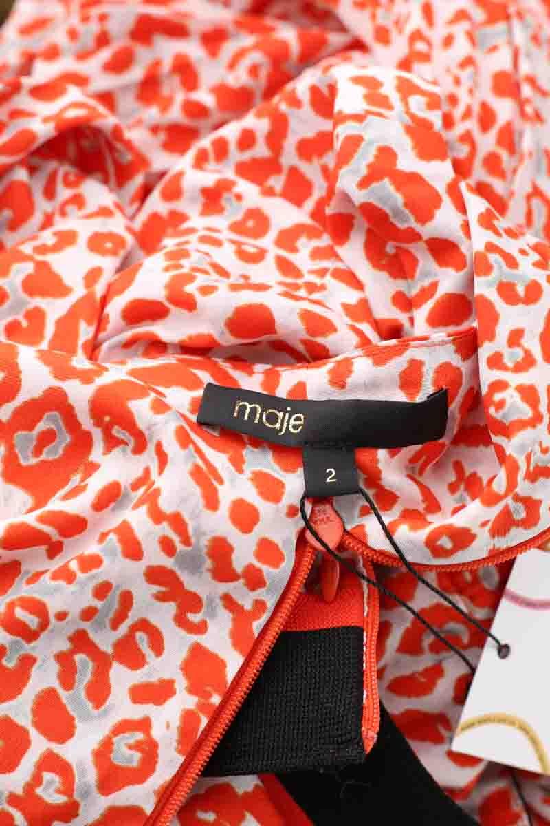 Mi-longueur Maje  Orange