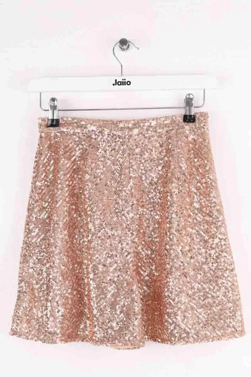 Mini short Maje Rose en Synthétique