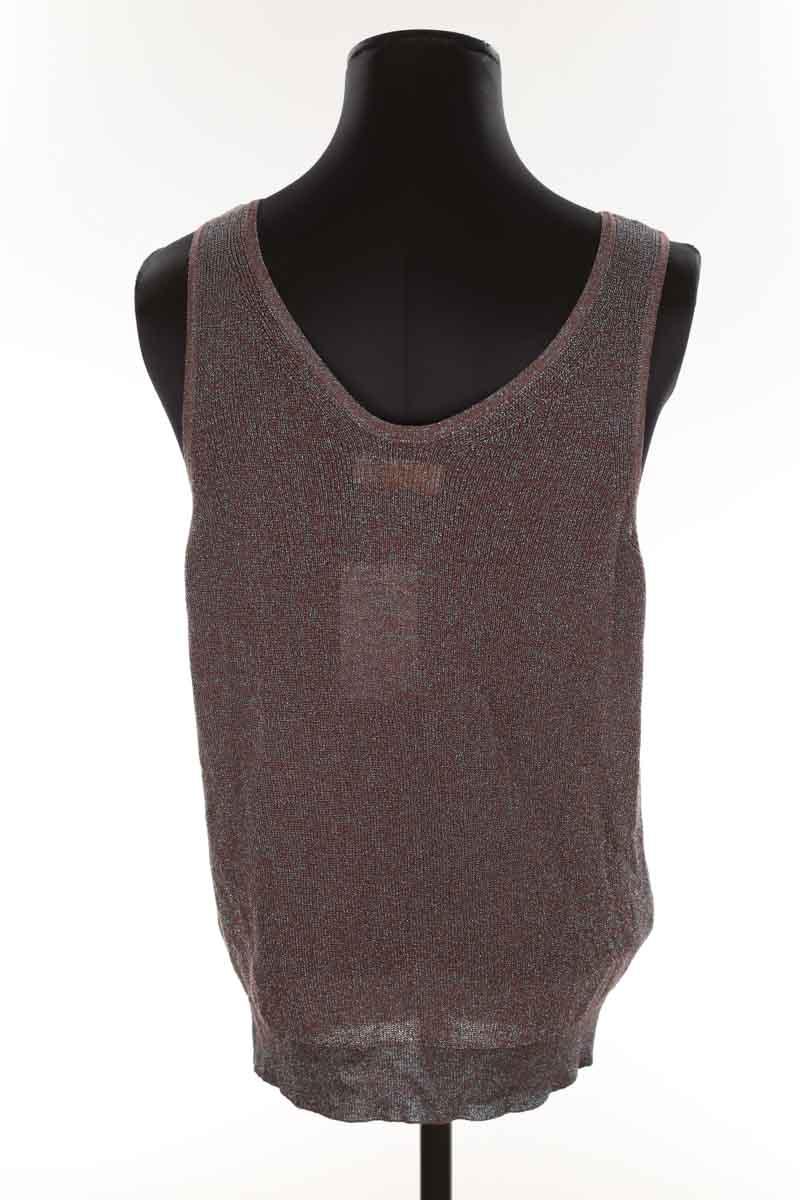 Tops sans manche Momoni  Marron