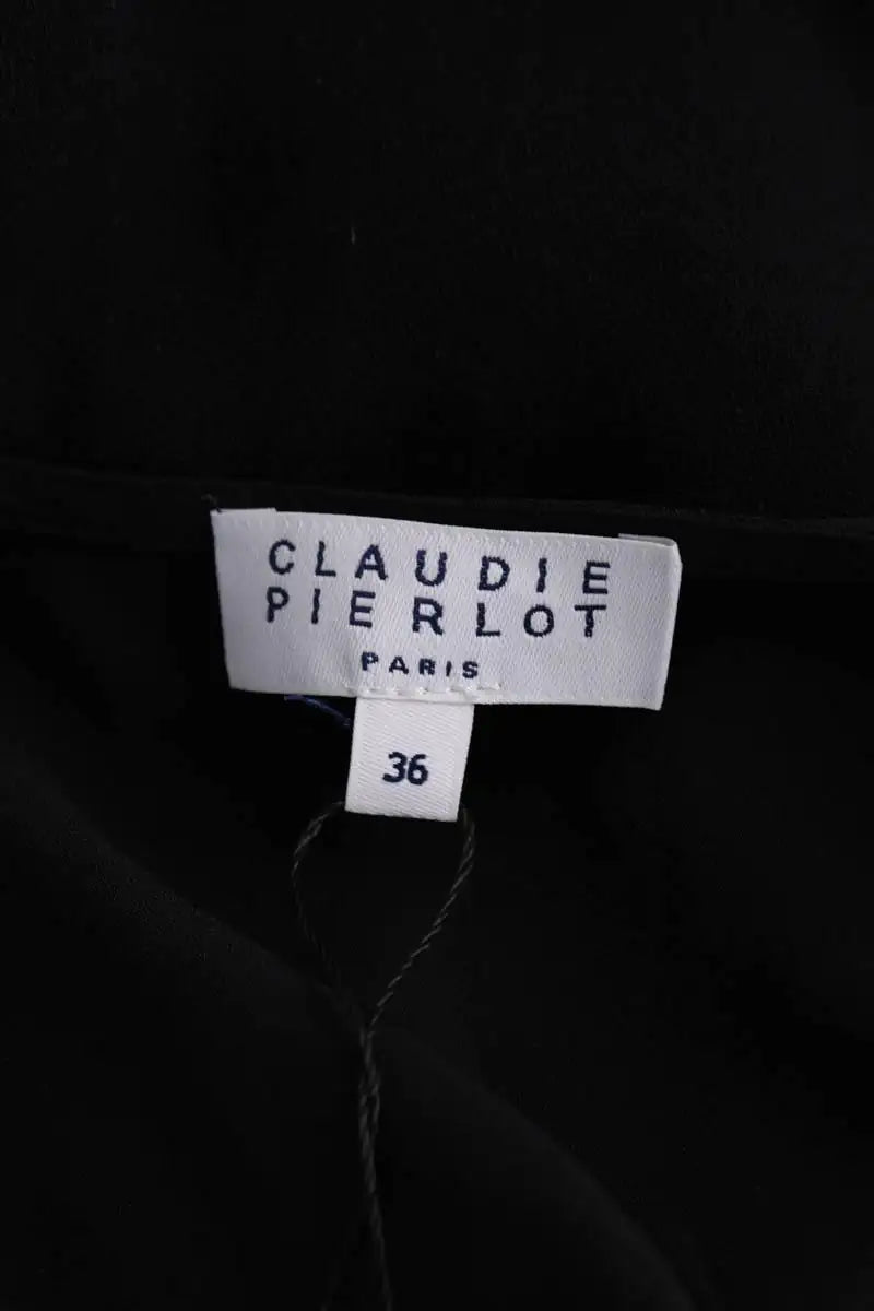Robe Claudie Pierlot Noir en Viscose