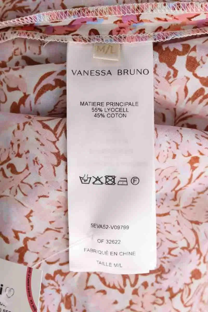 Blouse Vanessa Bruno Rose en Synthétique