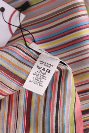 Chèche Paul Smith Rose en Soie