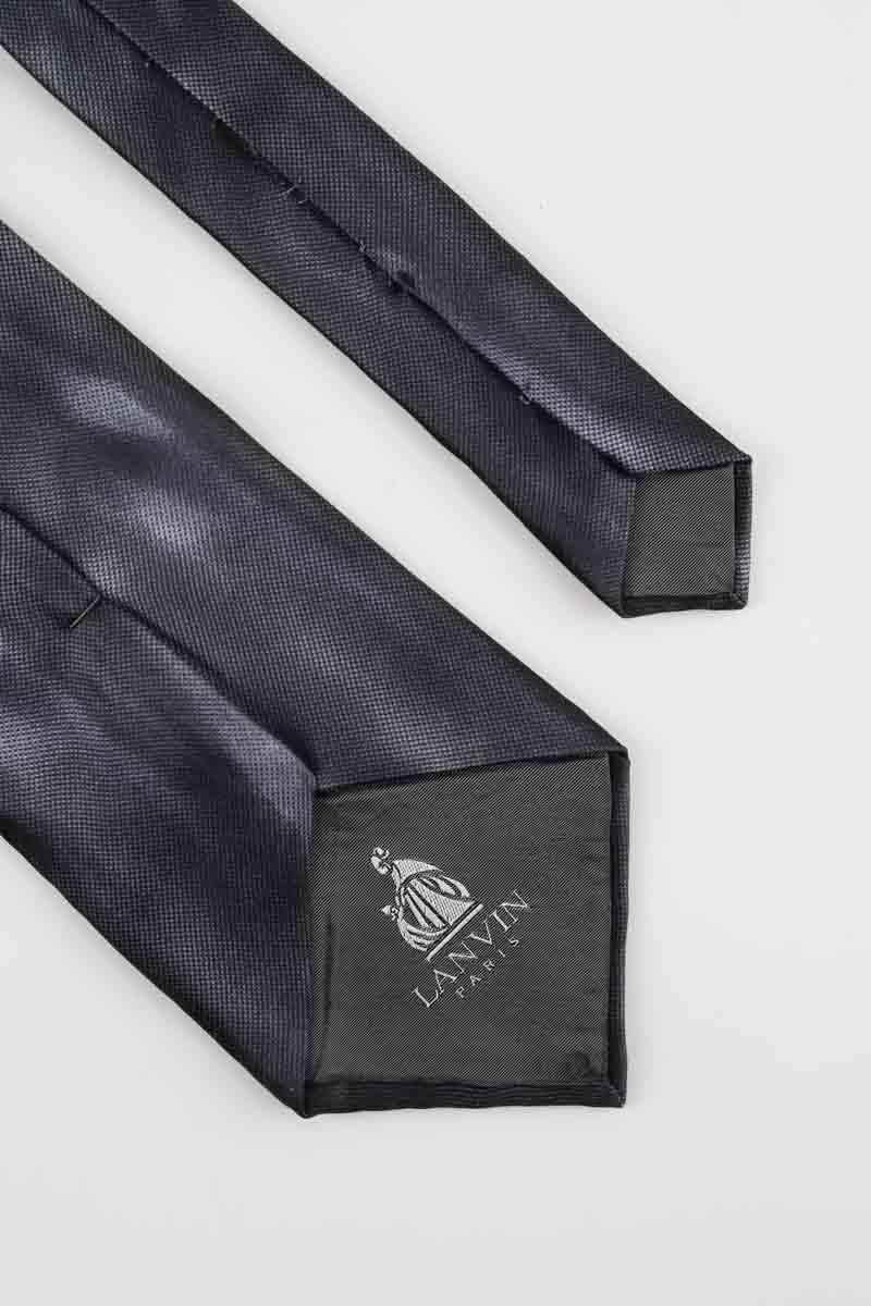 Cravate Lanvin  Noir