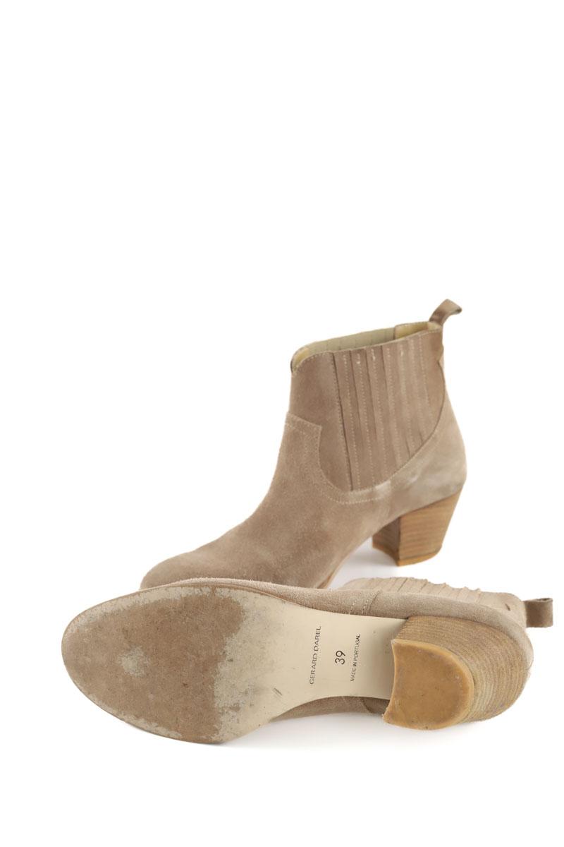 Boots Gerard Darel  Marron