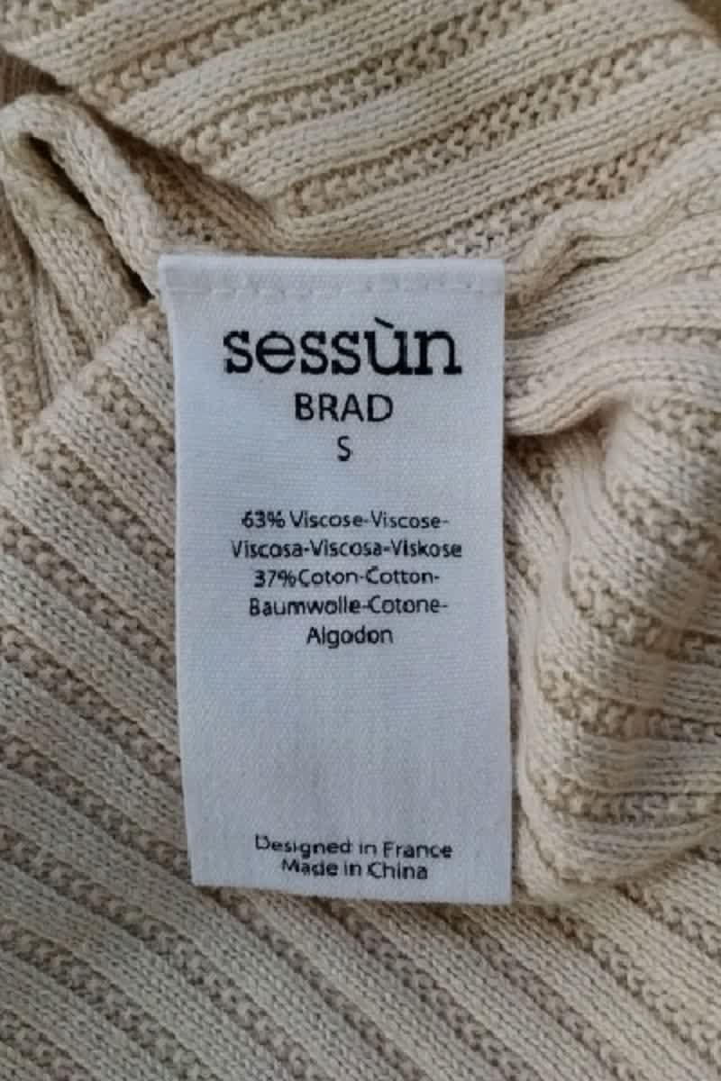 Tops sans manche Sessun  Beige