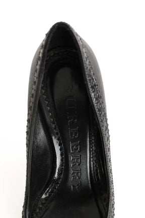 Talons Burberry  Noir