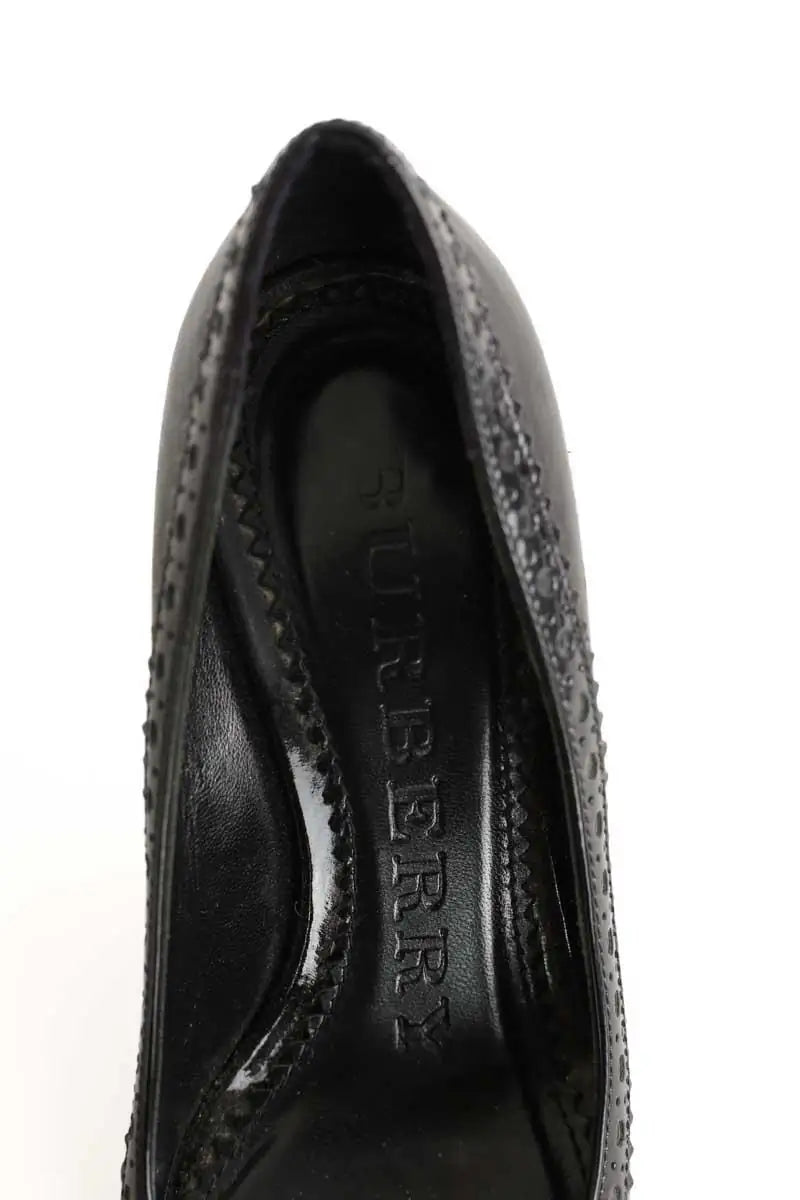 Talons Burberry  Noir