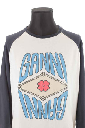 T-shirts Ganni  Blanc