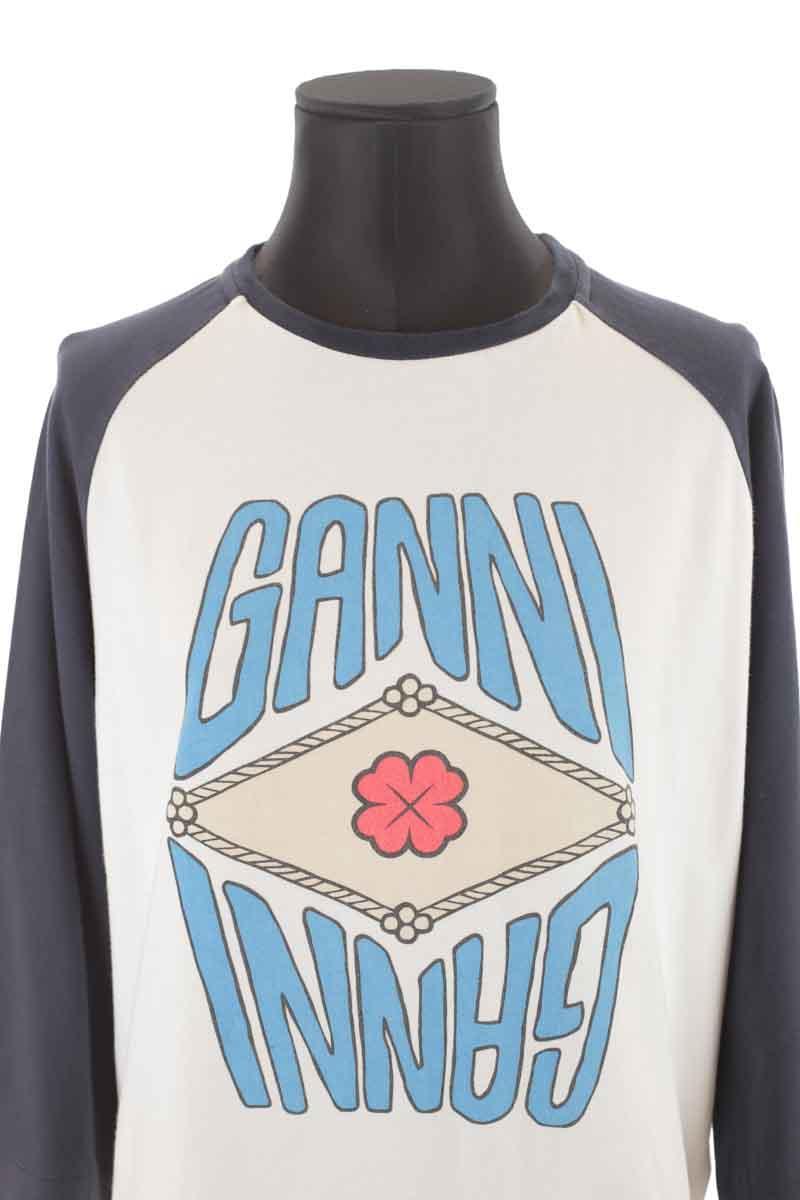 T-shirts Ganni  Blanc