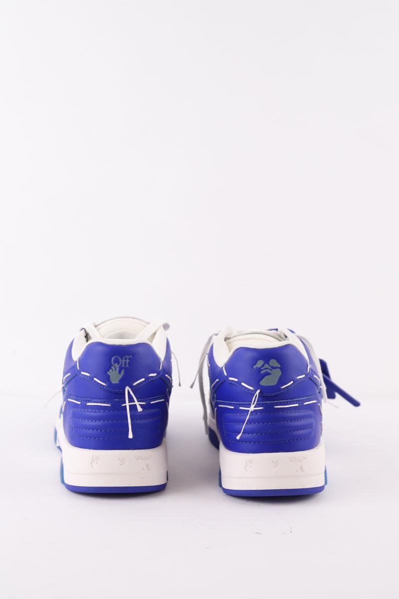 Baskets Off White  Bleu