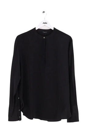 Blouse Joseph Noir en Soie, taille S - Seconde Main