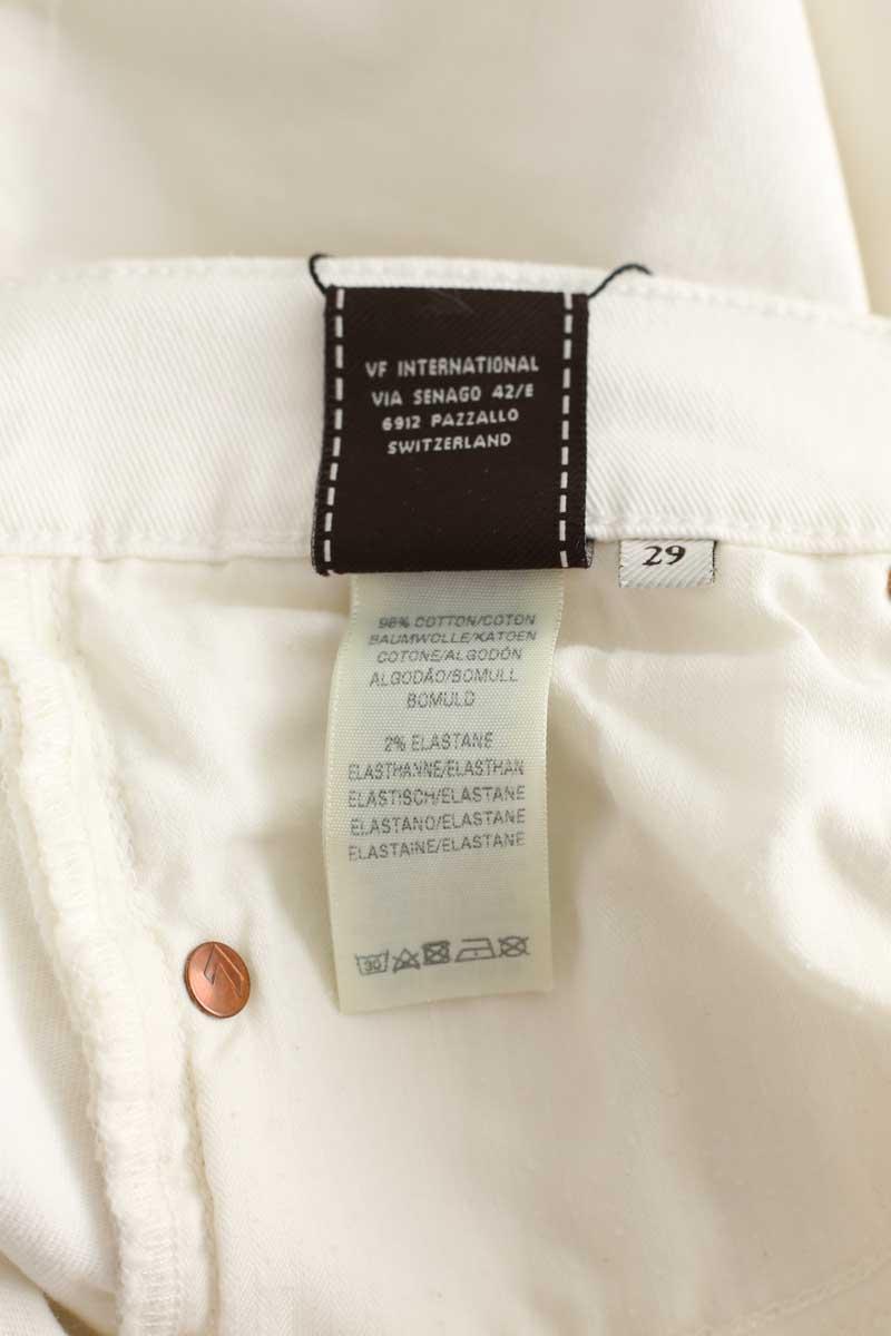 Slim 7 For All Mankind  Blanc