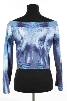 Gilet Roberto Cavalli  Bleu