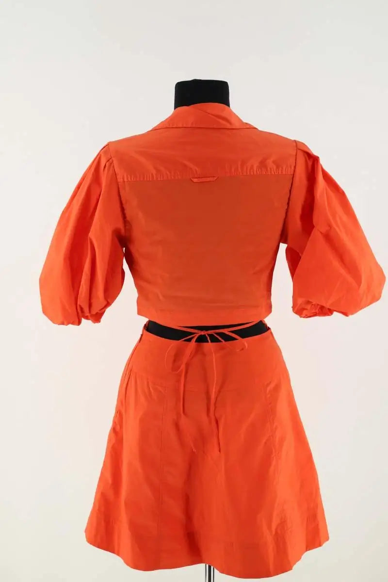 Robe Jonathan Simkhai Orange en Coton