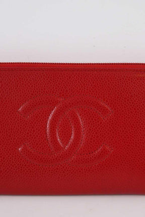 Porte-cartes Chanel  Rouge
