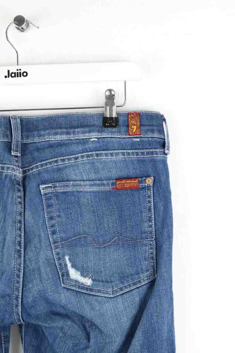 Slim 7 For All Mankind  Bleu