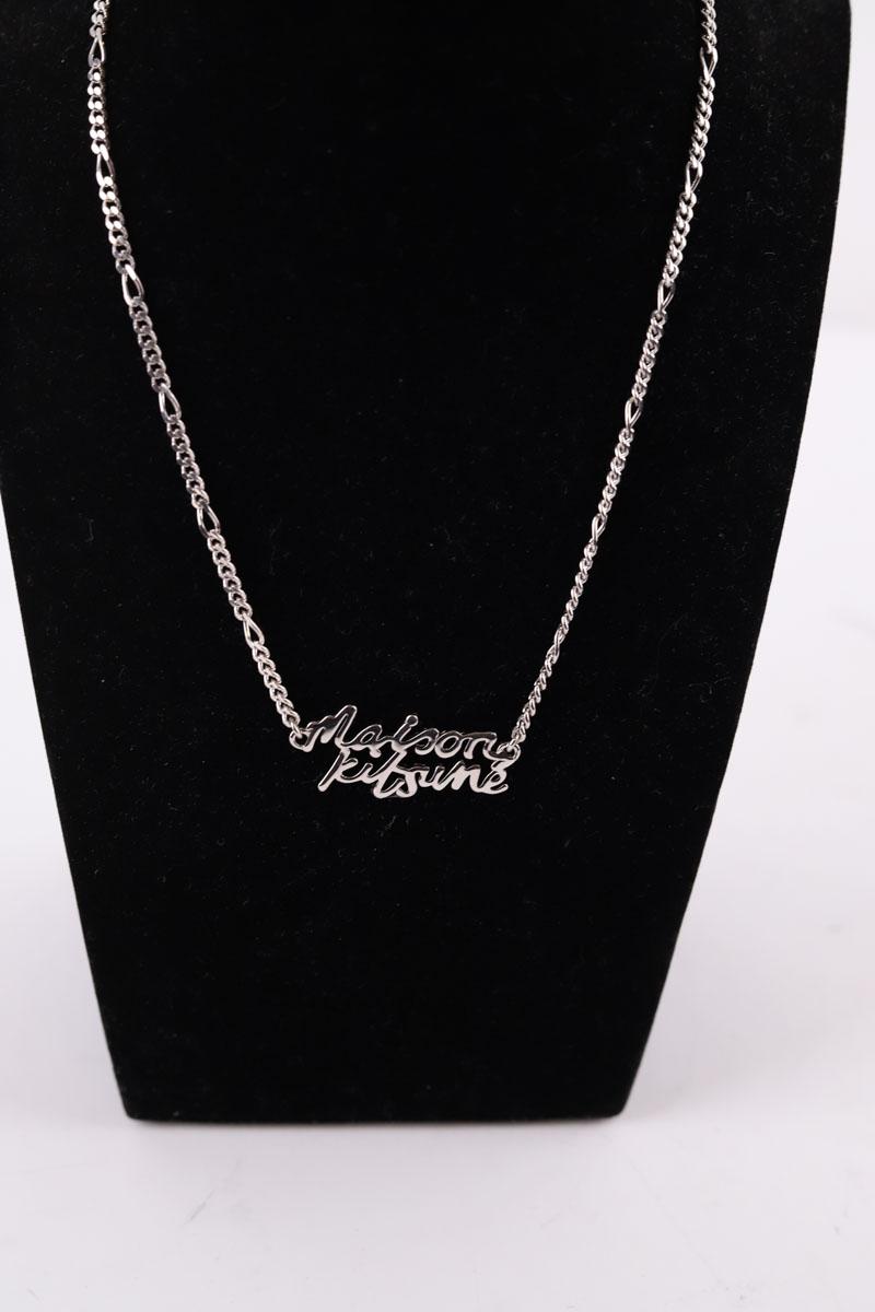 Collier Kitsuné  Argent