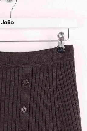Jupe Ralph Lauren Anthracite en Laine