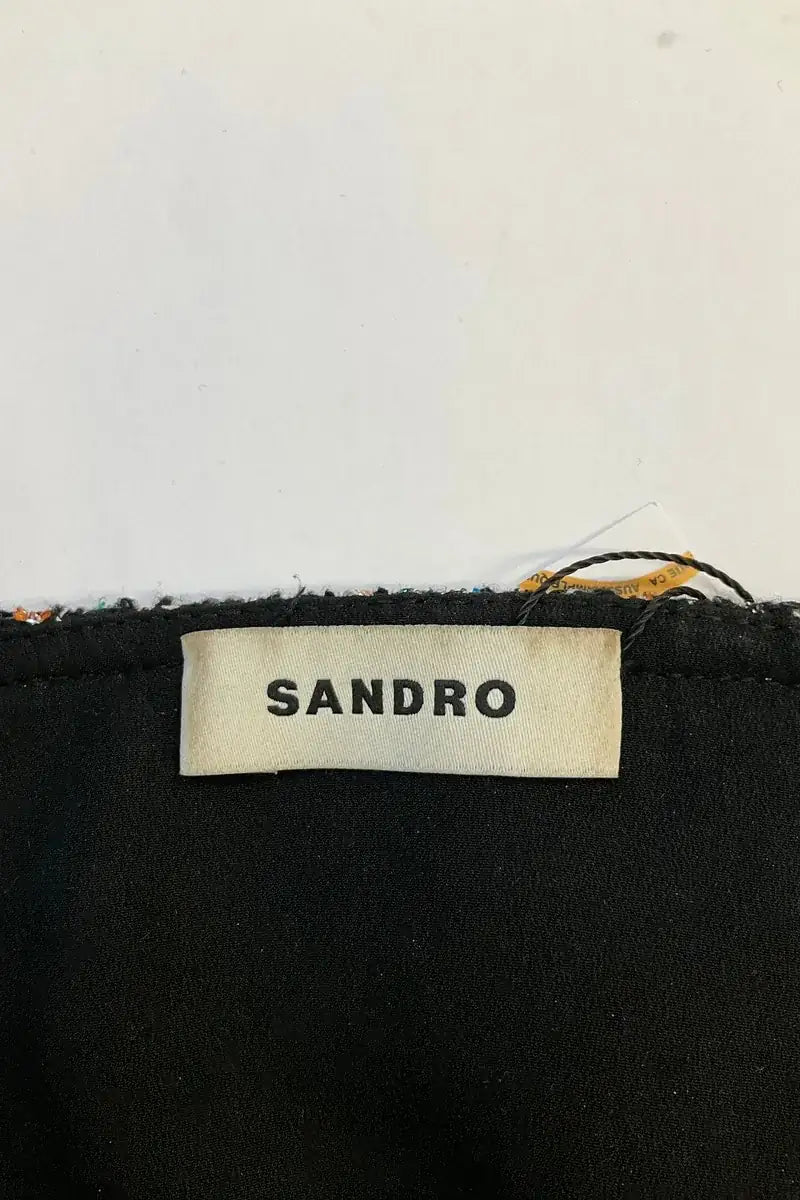 Robe Sandro Multicolore en Synthétique