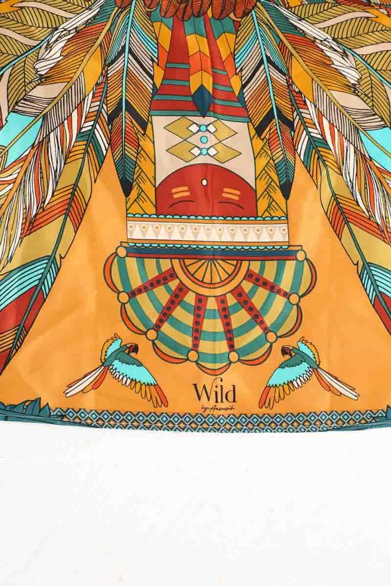 Carrés Wild  Multicolore