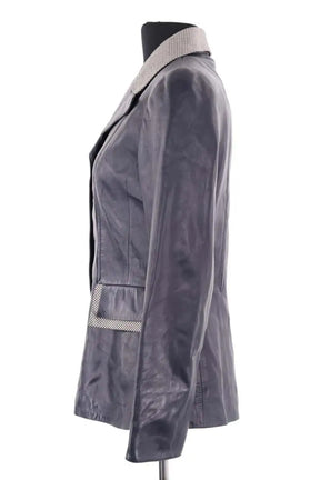 Veste Loewe Bleu en Cuir