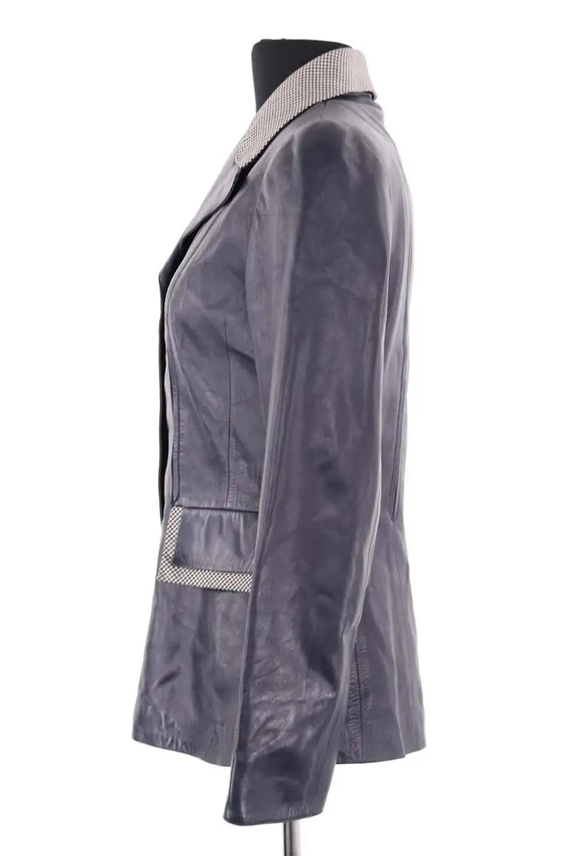 Veste Loewe Bleu en Cuir